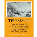 Telemann, GP Quartet in d minor (TWV 43:d3)
