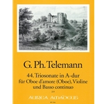 Telemann, GP: Triosonata 44 in A Major (TWV 42:A14)