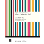 Bach, JS: Sonata in F Major, BWV 1035 (score & parts)
