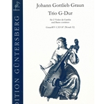 Graun, Johann Gottlieb: Trio in G Major