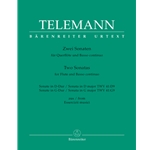 Telemann : Two Sonatas for Flute and Basso continuo