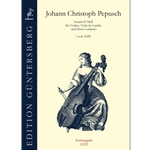 Pepusch, Johann Christoph: Trio sonata in b minor