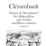 Clerambault Sonata "L’Abondance"