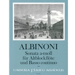 Albinoni, Tomaso: Sonata in a minor