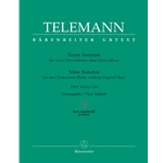 Telemann, GP: 9 New Sonatas