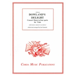 Dowland, John: Downland's Delight, Concort Music in four parts for Viols (with parts)