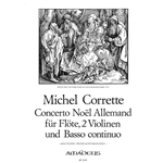 Corrette, Michel Concerto Noel Allemand
