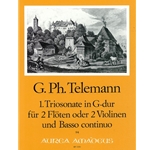 Telemann, GP Trio Sonata 1 in G Major (TWV 42:G3)