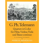 Telemann, GP: Quartett 5 in G Major (TWV 43:G5)
