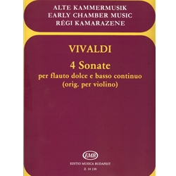 Vivaldi, Antonio: 4 Sonatas