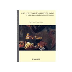 Fertonani (ed): 10 Italian Sonatas for Recorder and Continuo