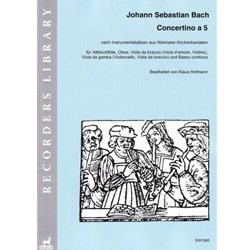 Bach, JS: Concertino a 5