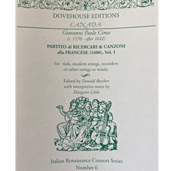 Cima, Giovanni Paolo: Partito de Ricercari e Canzoni alla francese (1606) - Vol. 1