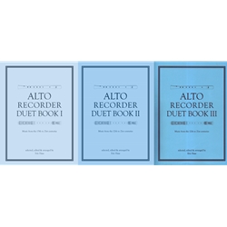 Haas, ed.: Alto Recorder Duet Book set of three volumes