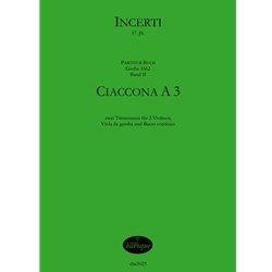 Incerti: Ciaccona A 3