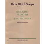 Staeps 9 Basic Exercises for Alto Recorder