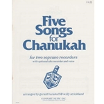 Burakoff, Gerald 5 Songs for Chanukah (Sc)