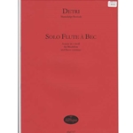 Detri, S Solo Flute a bec (Sontata in c minor) (Sc+P)