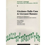 Bassano, Giovanni Divisions on Chansons I (incl. REP03A) (Sc+P)