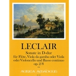 LeClaire, JM Sonata in D Major op. 2/8