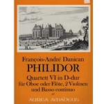 Danican-Philidor, Francois Quartet VI in D Major