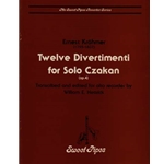 Krahmer 12 Divertimenti for Solo Csakan