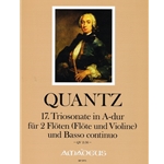 Quantz Trio sonata in A Major (QV 2:19)