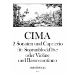 Cima, Andrea 2 Sonatas &amp; Capriccio