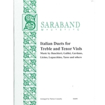 Italian duets for Treble and Tenor Viols
