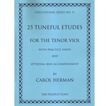 Herman, Carol: 25 Tuneful Etudes for Tenor Viol