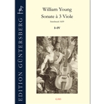 Young, William: Sonate a 3 Viole, I-IV