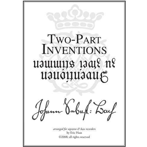 Two-Part Inventions