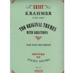 Krahmer 2 Original Themes with Variations, op. 24