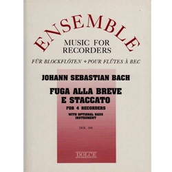 Bach, JS Fuga Allabreve e staccato (Sc+P)