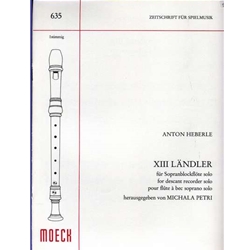 Heberle XIII Landler, ed. Petri