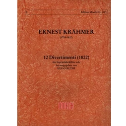 Krahmer 12 Divertmenti  (1822)