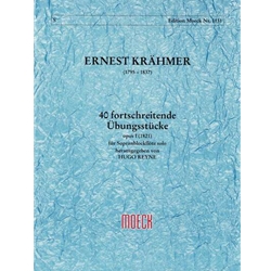 Krahmer 40 Progressive Exercises, Op. 1 (1821)