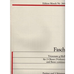 Fasch Triosonata in g minor (Sc+P)