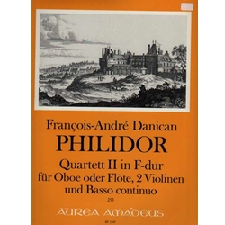 Danican-Philidor, Francois Quartet II in F Major`