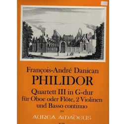 Danican-Philidor, Francois Quartet III in G Major