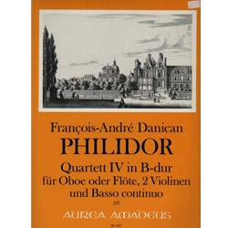 Danican-Philidor, Francois Quartet IV in B-flat Major