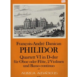 Danican-Philidor, Francois Quartet VI in D Major