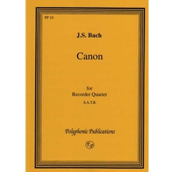 Bach, JS Canon (4 x Sc)