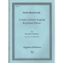 Bloodworth A Suite of Early English Keyboard Music (Sc+P)