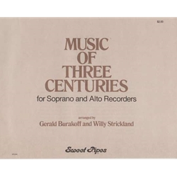 Burakoff, Gerald Music of Three Centuries (Sc)