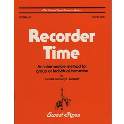 Burakoff, Gerald Recorder Time, Book 2 (soprano)