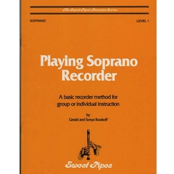 Burakoff, Gerald Playing soprano Recorder