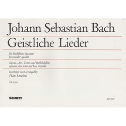 Bach, JS Geistliche Lieder (Sc)