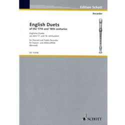 Bennett English Duets of 17th & 18th Century (Sc)