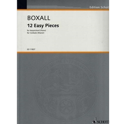 Boxall 12 Easy Pieces for Harpsichord